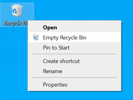 Empty Recycle Bin